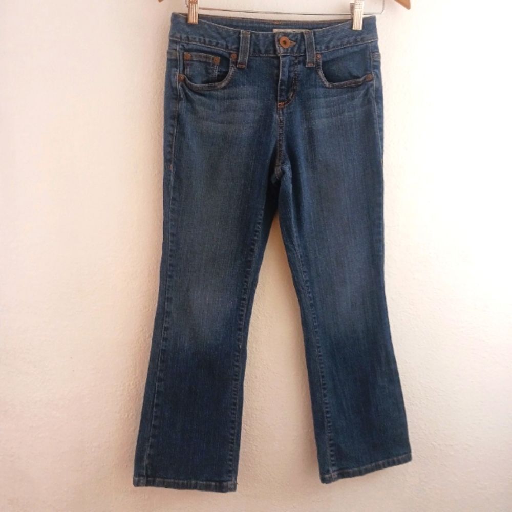 DKNY Jeans petite blue jeans boot cut size 4R